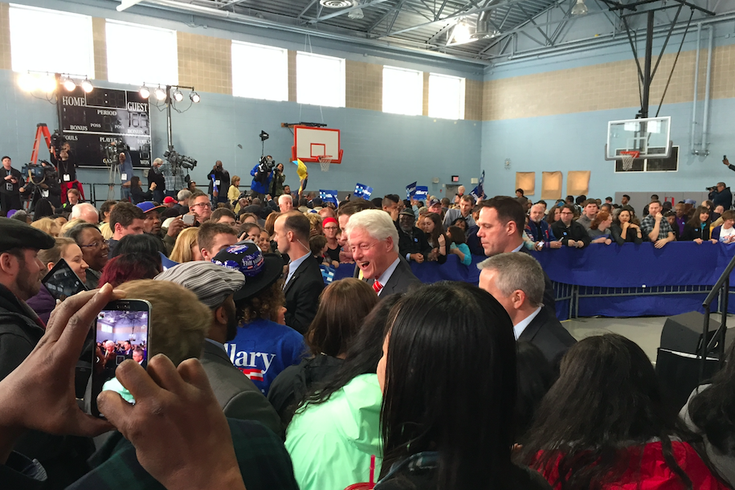 Bill Clinton in Philly