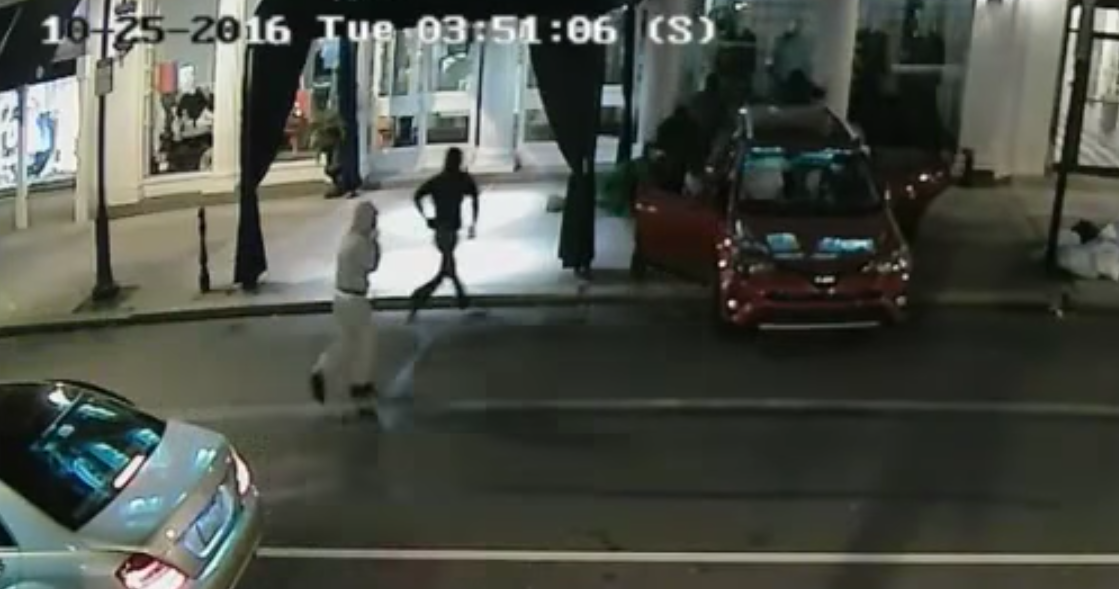 WATCH: Suspects smash into Center City store with SUV, take off with ...