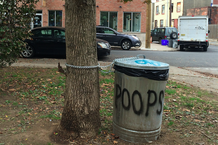 Dog Poop Trash Can