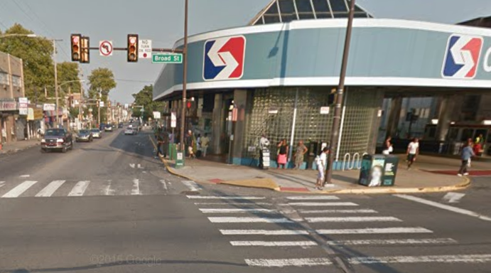 Broad St. and Olney Ave. Interection