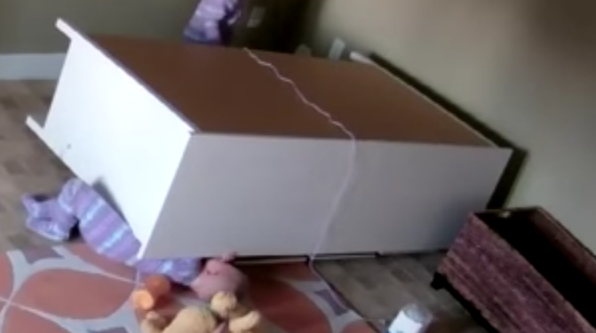 Toppling Dresser
