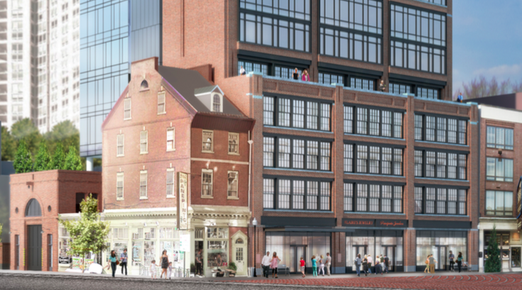 Jewelers Row condo tower rendering 
