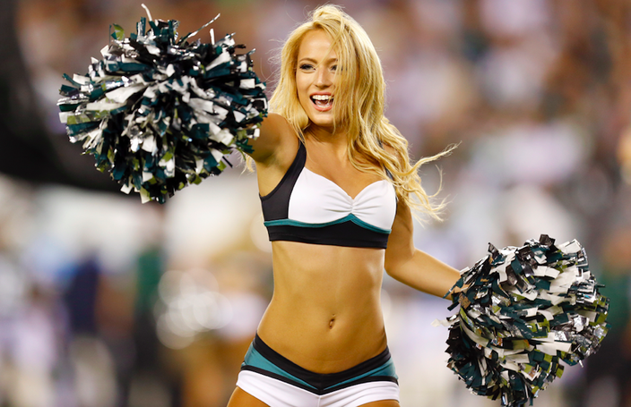 Philadelphia Eagles  Eagles cheerleaders, Nfl cheerleaders, Hot  cheerleaders