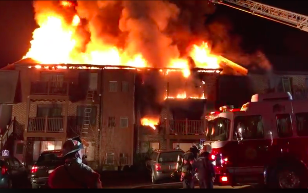 Hilltop Condo fire