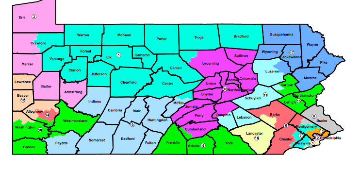 Here's what the new Pa. congressional map could look like | PhillyVoice