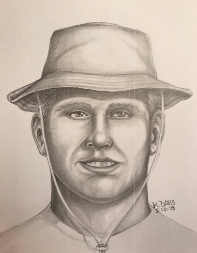 Man flashing women on hiking trail