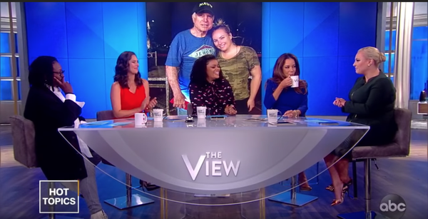 Meghan McCain returns to The View