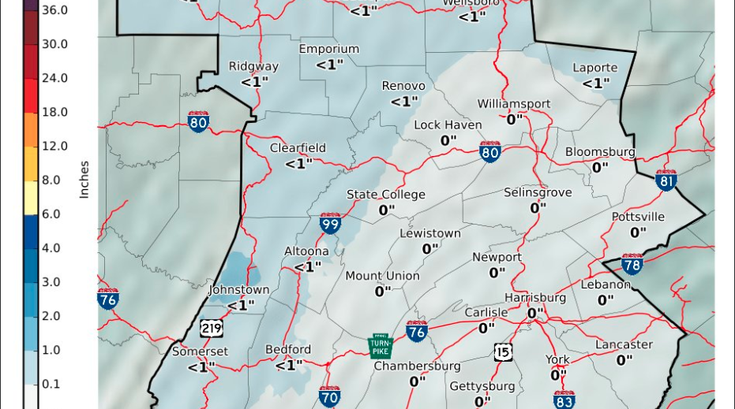 State College snow