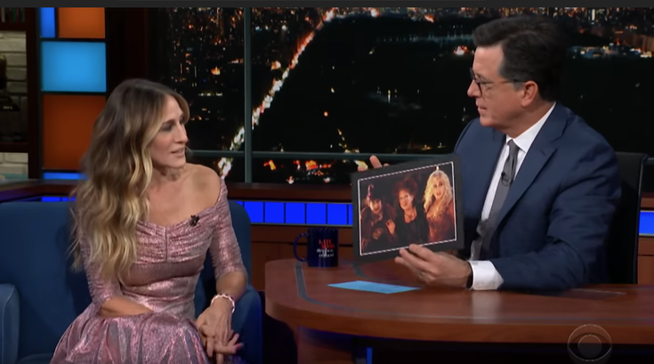 Sarah Jessica Parker talks Hocus Pocus with Stephen Colbert