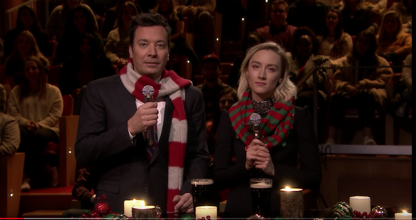 Saoirse Ronan appears on "The Tonight Show"