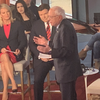 Bernie Sanders, Bret Baier and Martha MacCallum in Bethlehem 