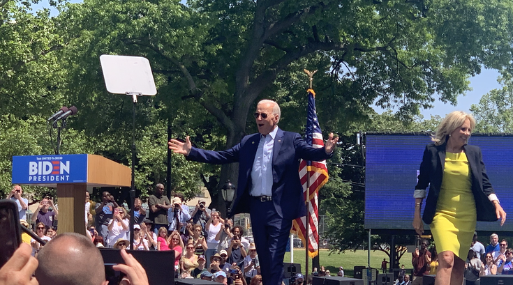 Joe Biden in Philly 