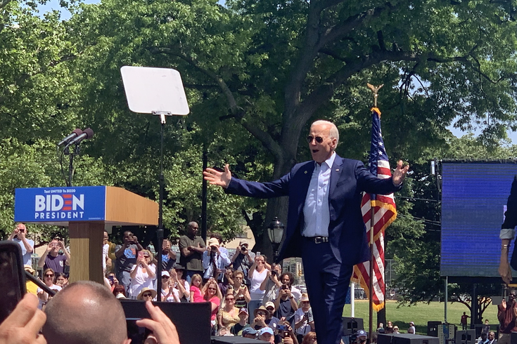 Joe Biden in Philly 