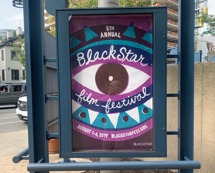 BlackStar Film Festival sign