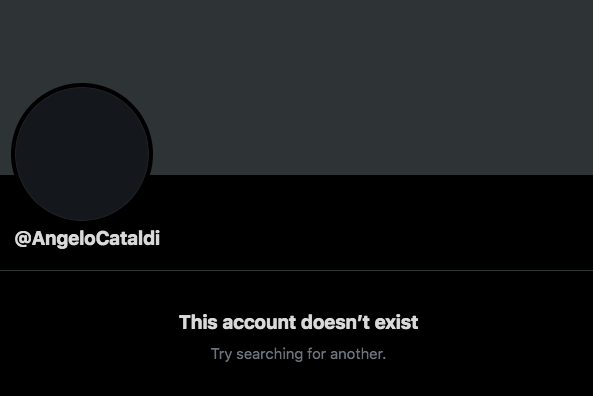Angelo Cataldi Twitter