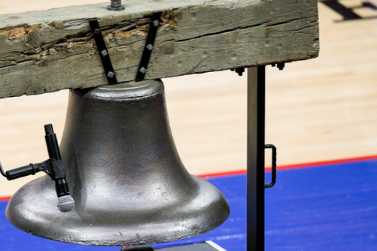 Sixers Bell Close Up