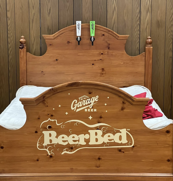 Beer Bed Taps Garage