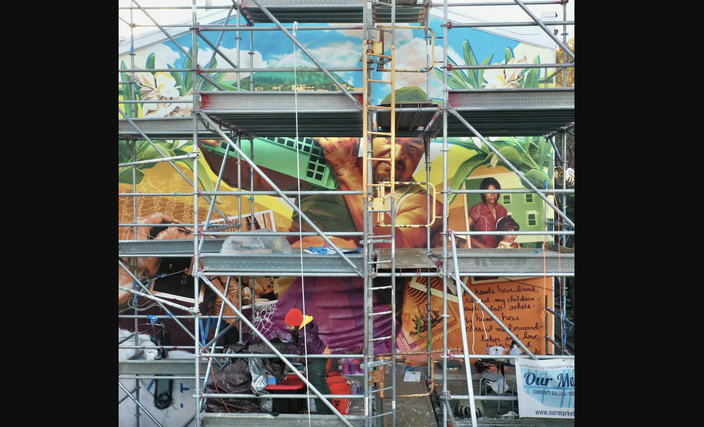 love and labor mural