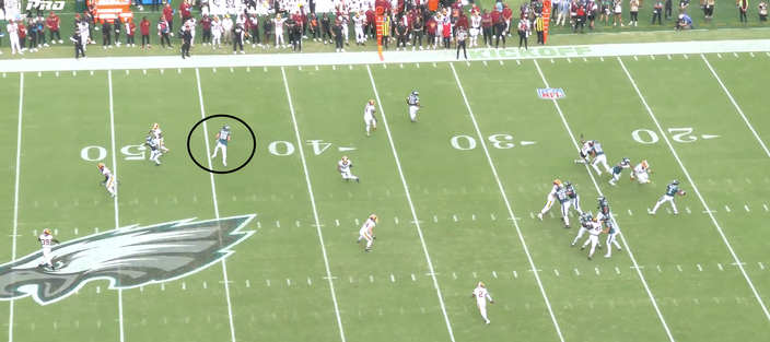 Wicks 64 yard catch