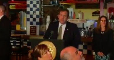 WATCH: Angry protesters derail Christie at Superstorm Sandy event in