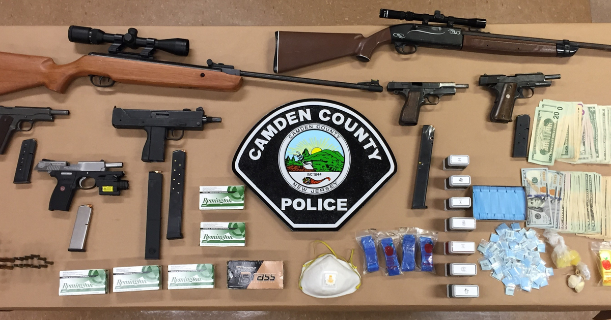 Raid on Camden heroin mill nets 2 suspects, cache of guns and drugs ...