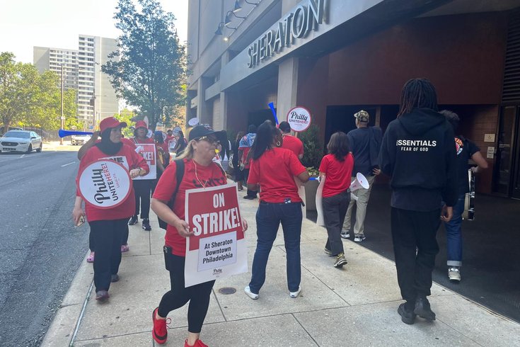 Sheraton hotel strike