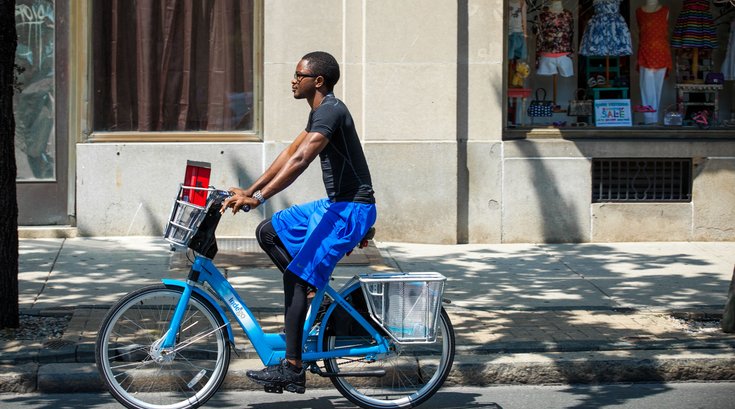 Shopping Indego through Philly