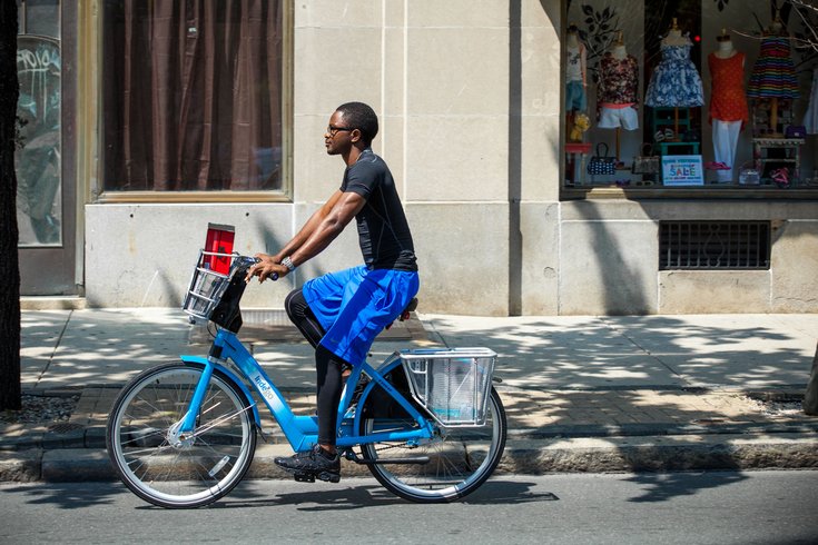 Shopping Indego through Philly