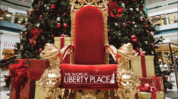 Limited - The Shops at Liberty Place Santa Chair