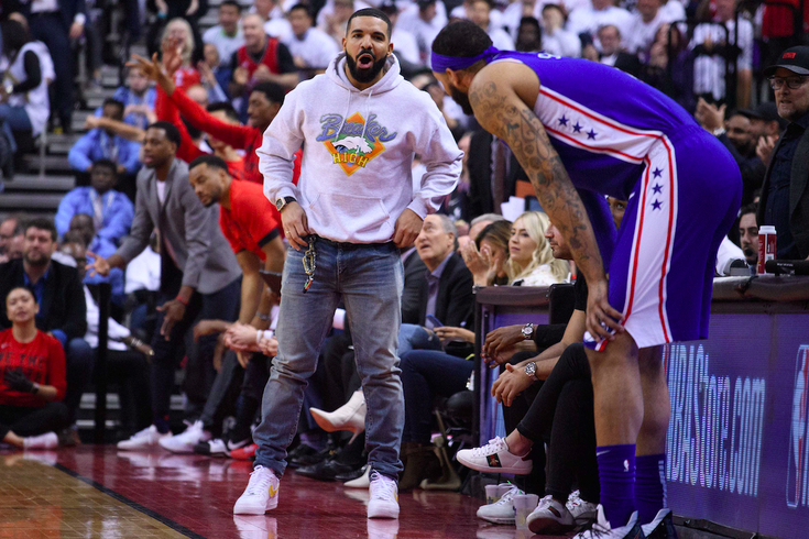 Drake Reverse Cursed Philly By Wearing Sixers Shorts For Game 7 Phillyvoice
