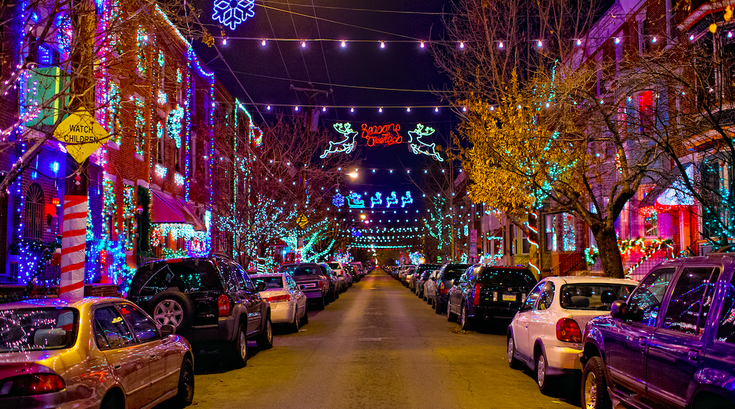 South Philly holiday lights