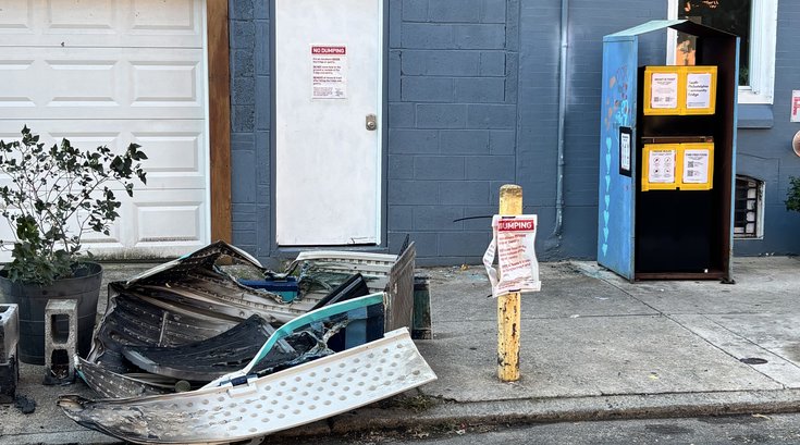 South Philly Community Fridge 1