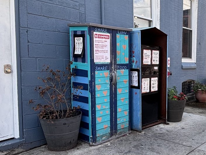 South Philly Community Fridge 2