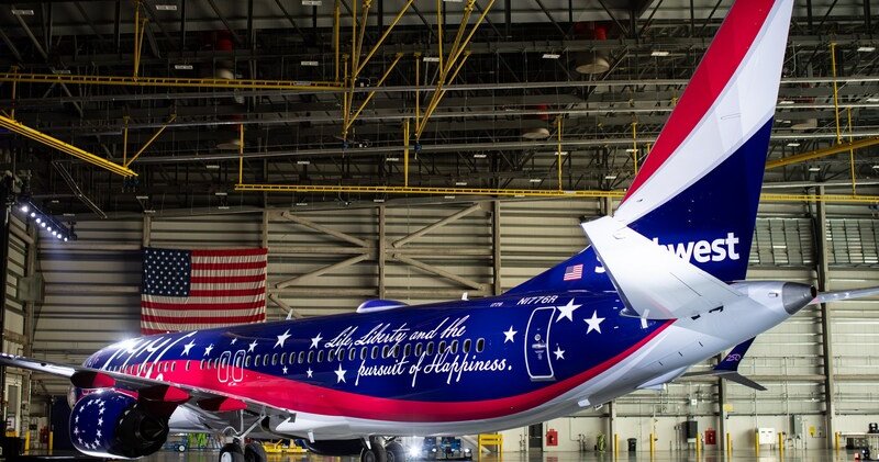 Southwest Airlines unveils plane designed for America's 250th