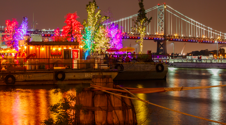 SSHP floating barges and bridge