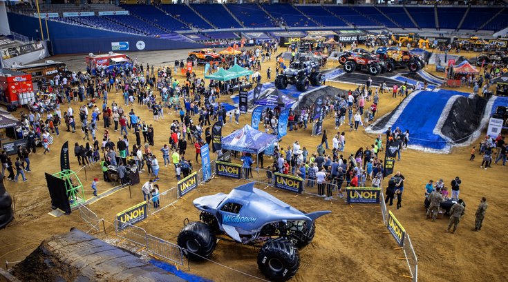 Monster Jam Stadium Pit Party