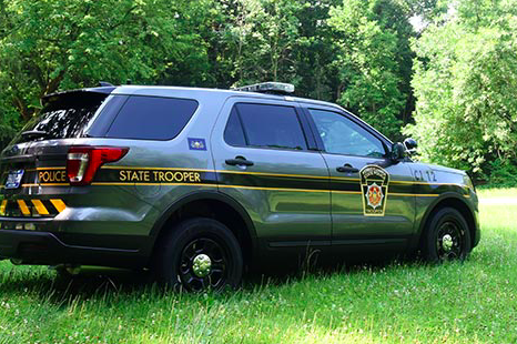 Pennsylvania State Police car