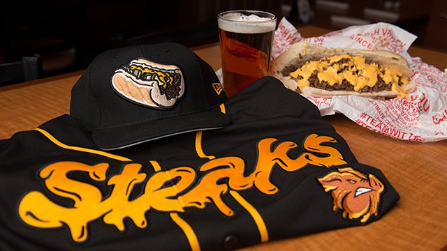 For one delicious day, the Lehigh Valley IronPigs will become the Lehigh  Valley Cheesesteaks