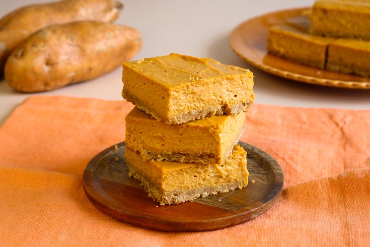 IBC Recipe - Sweet Potato Pie Squares