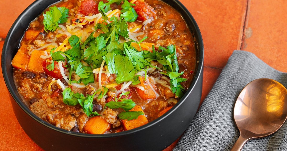 Healthy Recipe: Sweet Potato Turkey Chili