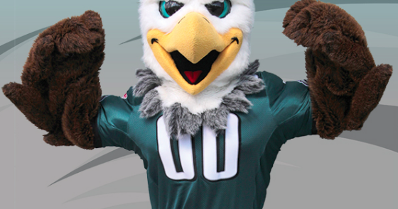 Eagles Mascot Swoop