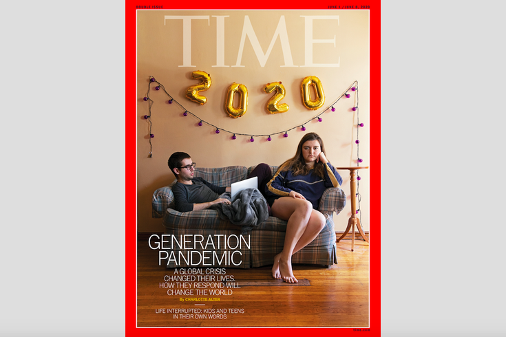 TIME cover by Drexel grad
