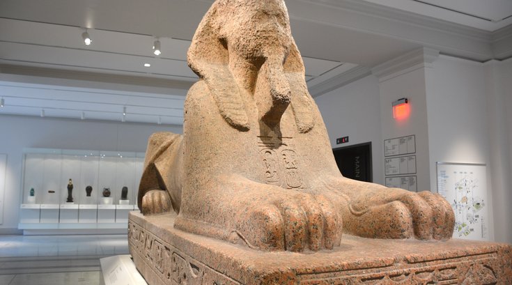 Sphinx of the Pharaoh Ramses II