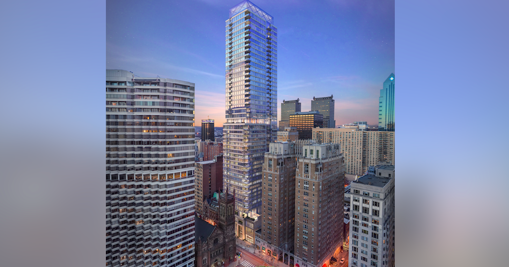 Renderings show plans for 48-story tower on Rittenhouse Square ...