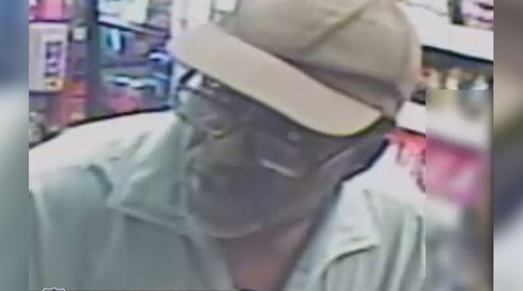This suspect is wanted by police for scamming a woman and stealing her money.