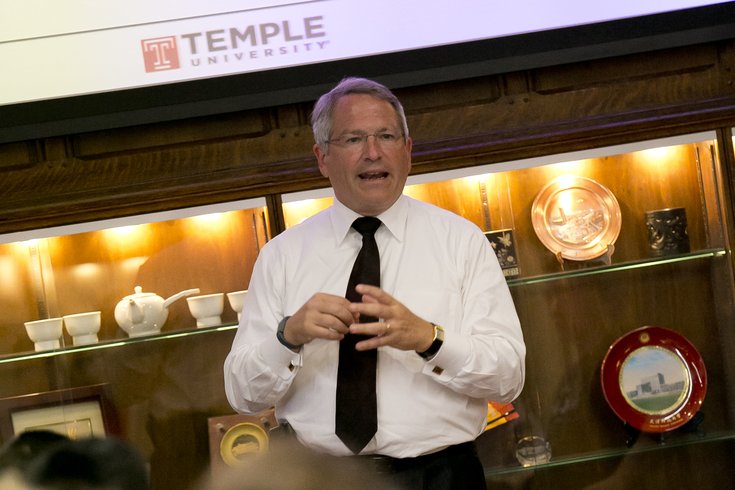 Temple President Neil Theobald