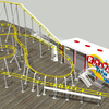 Tramcar roller coaster