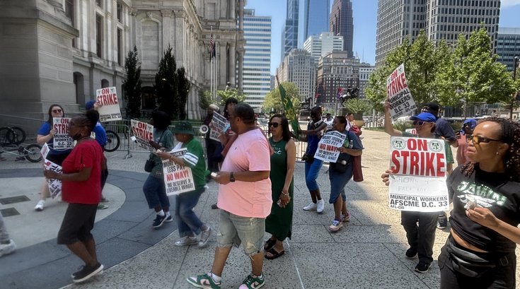 Trash strike impact