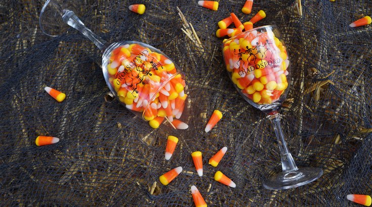 Adult trick-or-treating at Chaddsford Winery