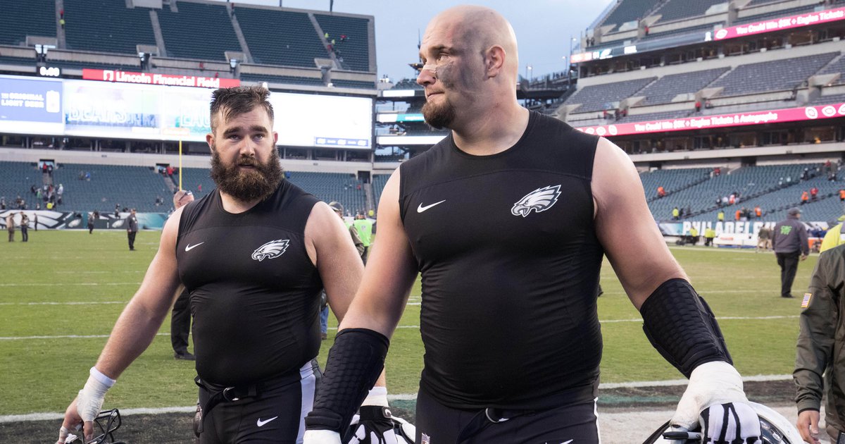 Four Eagles forever: Jason Kelce, Brandon Graham, Fletcher Cox